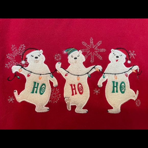Polar Bear Christmas Sweater - Picture 3 of 9